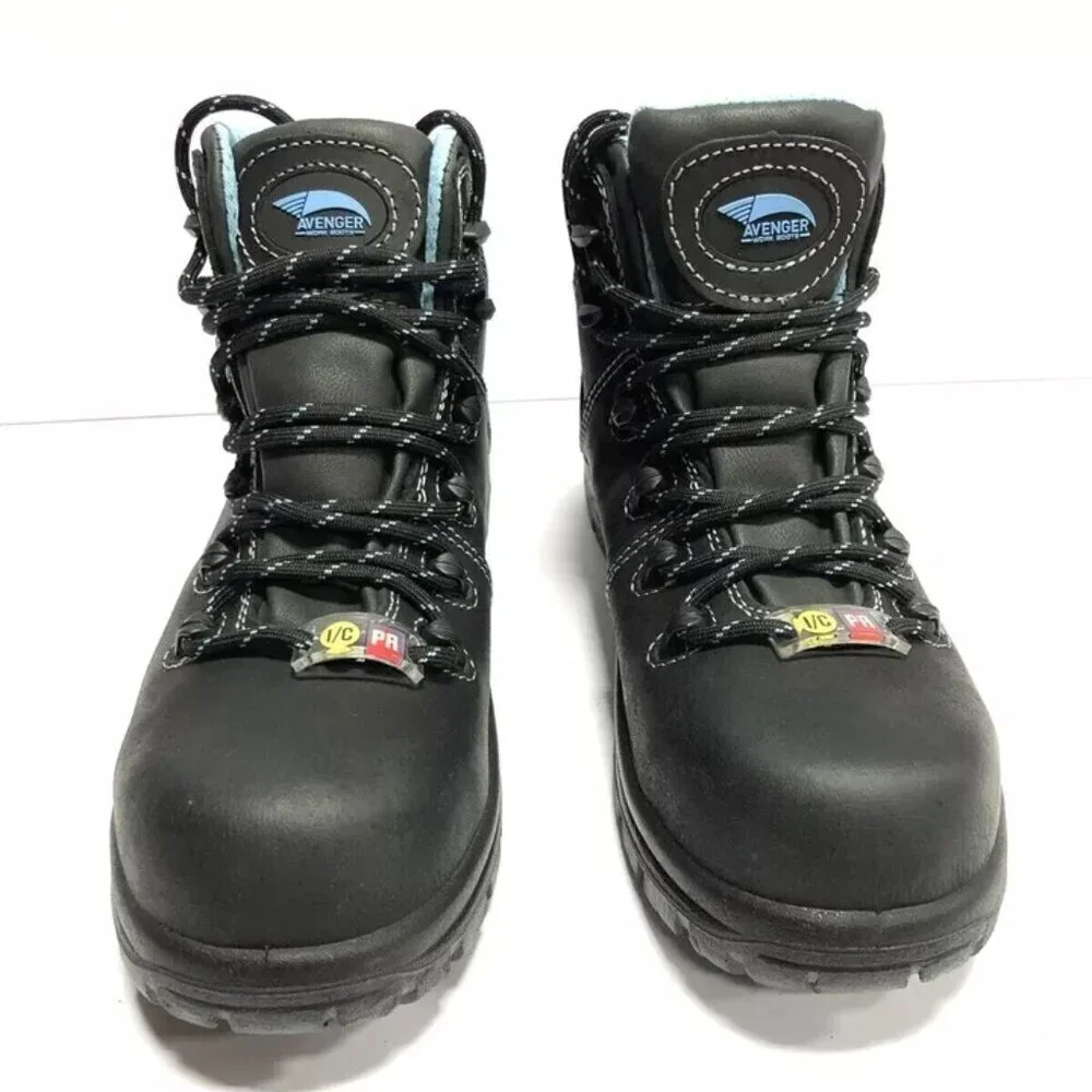 Avenger Framer Comp Toe Work Boots Womens Size 6.5D-Wide